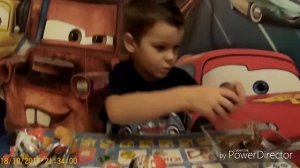 #Тачки 3 #Kinder #сюрприз попробуем собрать всю коллекцию kinder surprise car 3 collection of cars