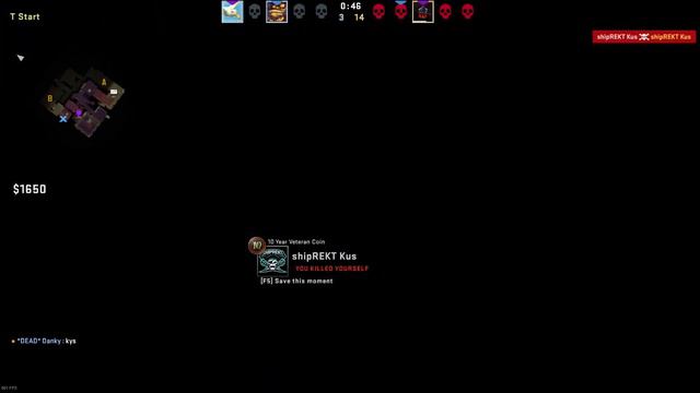 CS:GO - Vertigo run boost from T spawn to B stairs смотреть онлайн