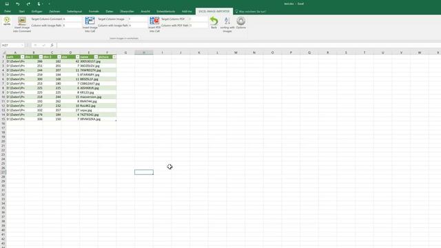 fully automatic import of pictures in Excel - Excel Image Importer смотреть онлайн