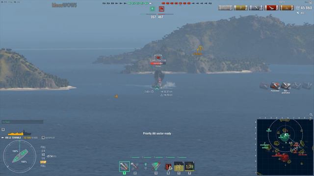 World of WarShips | Le Terrible | 7 KILLS | 106K Damage - Replay Gameplay 4K 60 fps смотреть онлайн