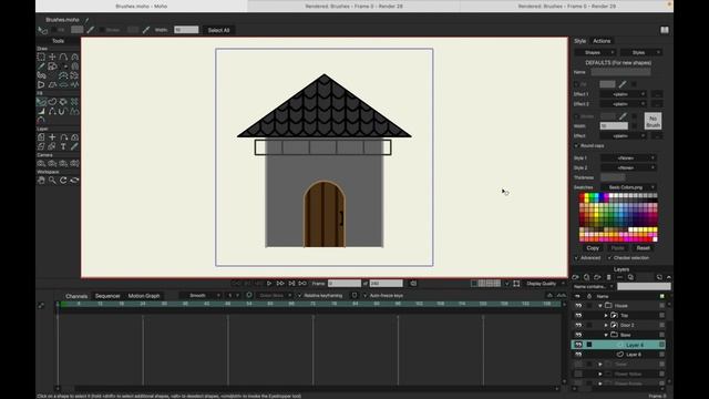 How to use the Pixelation tool in Moho: Tutorial (full version) смотреть онлайн