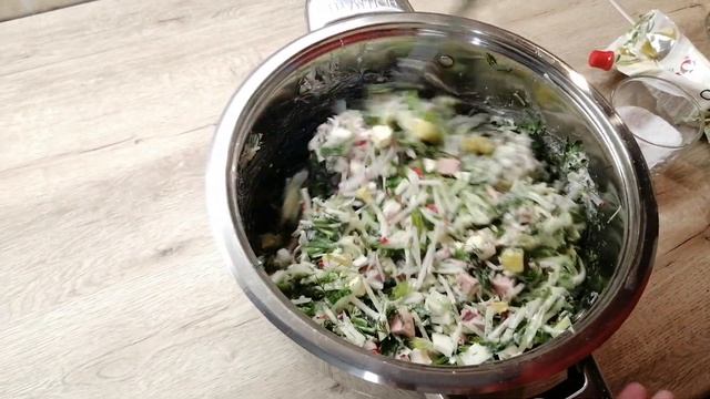 Окрошка на минералке | Как приготовить окрошку | ВКУСНОДЕЛ смотреть онлайн