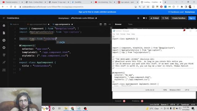 Angular 13 ngx-capture Example to Capture Screenshot of HTML Elements as PNG Image in TypeScript смотреть онлайн