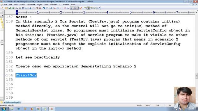 70 Understanding flow of execution related to both init methods Scenario 2 | Adv java Servlet Progr смотреть онлайн