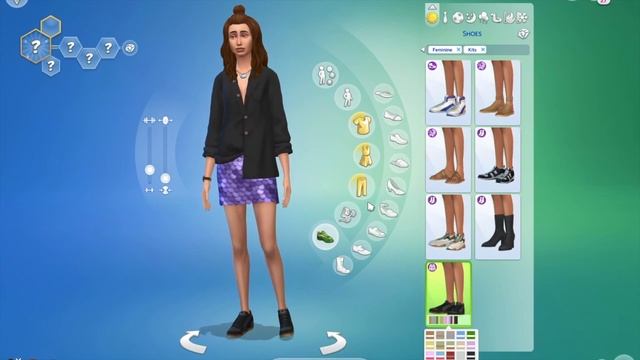 First Look At The New Create A Sim Kit Moonlight Chic Kit| The Sims 4 CAS смотреть онлайн