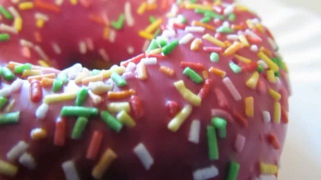 ПОНЧИКИ Bakerton обзор,макросъемка и вкусно смотреть онлайн