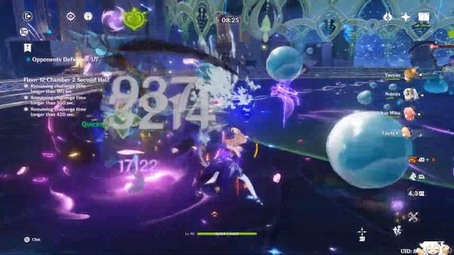 C2 Candace DPS Taser And C2 Nahida Yaoyao Spread SPIRAL ABYSS 3.6 - Genshin impact смотреть онлайн