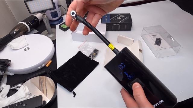 Tire Inflator Portable Air Compressor, 150 PSI Cordless Air Pump with 8000mAh Rechargeable Battery смотреть онлайн