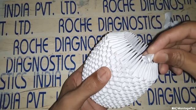 3 D origami flower pot tutorial | DIY paper flower pot home description idea. смотреть онлайн