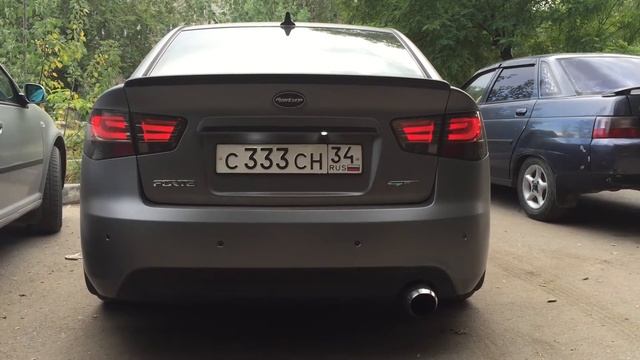 Выхлоп Cerato GT (без катализатора + банка Magnaflow) смотреть онлайн