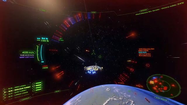 Destroyer Warp Escape - Infinity Battlescape смотреть онлайн