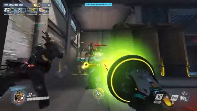 Overwatch "Storm Rising" Lucio gameplay - Овервотч «Предчувствие бури» Лусио смотреть онлайн
