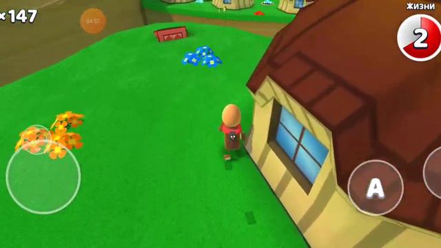 сбор монет в игре Super Bear Adventure на локации черепаший город - 2 часть смотреть онлайн