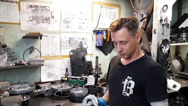 4R100 From RWD To 4WD часть 1, отличия E4OD от 4R100. #e4od #4r100