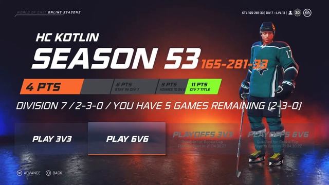 NHL 20 HC Kotlin vs HC Korobka смотреть онлайн