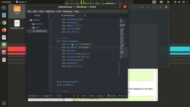 Create a Simple Animation Using Python 3 Turtle Graphics смотреть онлайн