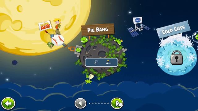 Angry Birds Space 1.3.1. OS X Mountain Lion 10.8.2 смотреть онлайн