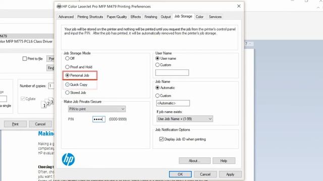 기밀 작업 보관/인쇄: 특정 HP LaserJet Pro M300, M400 프린터 | HP LaserJet | HP Support смотреть онлайн