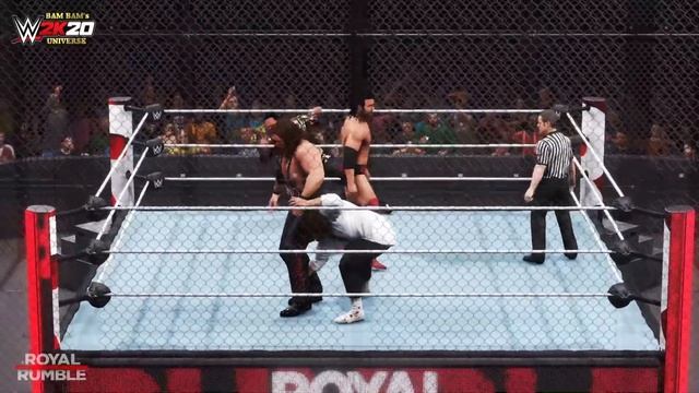 WWE2K20 | Rock'N'Sock Connection VS. The Outsiders [Gameplay] смотреть онлайн