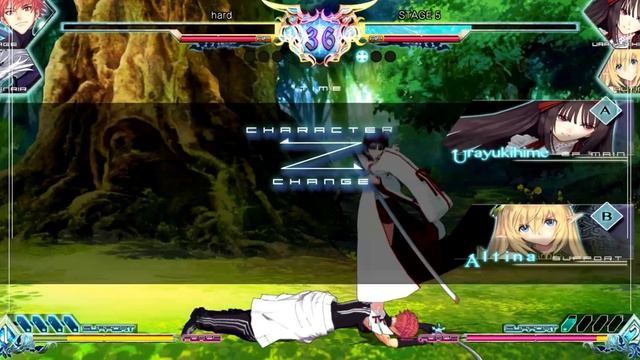 Urayukihimie Story Mode Walkthrough Difficulty hard Blade Arcus from Shining Battle Arena смотреть онлайн