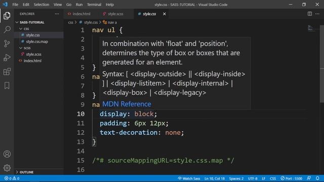 SASS / SCSS COURSE AND TUTORIAL FOR BEGINNERS | PART - 03 | NESTED-RULES смотреть онлайн