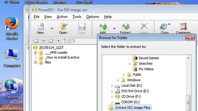 How To Extract ISO File Using PowerISO Software In Windows10 смотреть онлайн