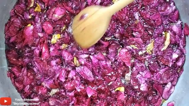 ВАРЕНЬЕ ИЗ ЛЕПЕСТКОВ РОЗЫ/Rose petal jam/Rozpetala konfitaĵo смотреть онлайн