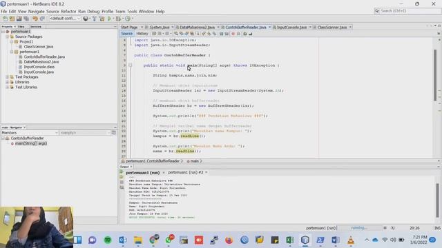 Belajar Java - Class Scanner, Buffer and Console смотреть онлайн