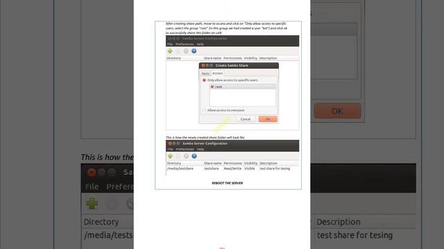 SAMBA - Ubuntu to Windows Share смотреть онлайн