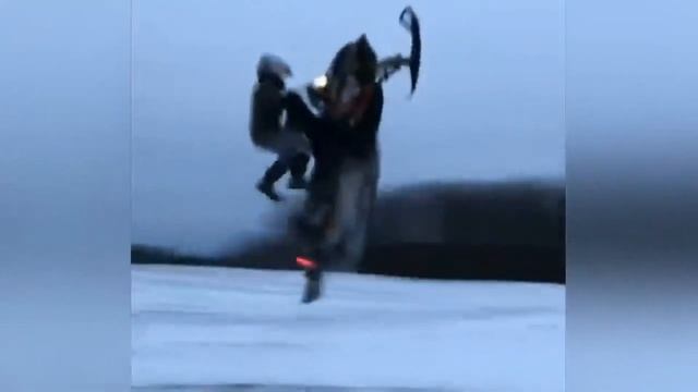 топ 5 - летаем на снегоходе с жесткой посадкой смотреть онлайн