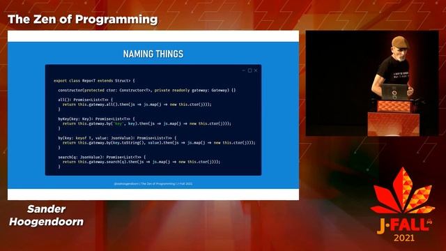J-Fall 2021 keynote: Sander Hoogendoorn - The Zen of Programming. A journey towards writing code смотреть онлайн
