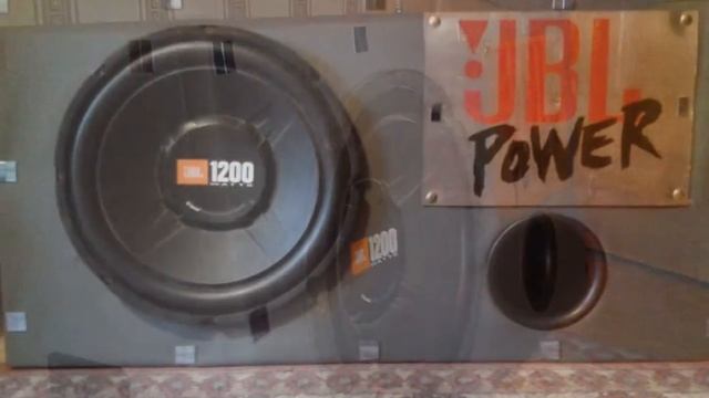 СБОРКА САБВУФЕРА JBL 1200W смотреть онлайн