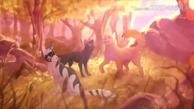 Коты воители Ежевика и Белка клип ,,Детство,,. смотреть онлайн