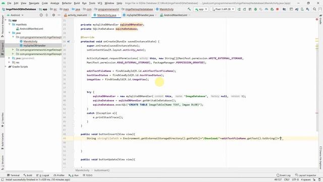 How to store images in SQLite database (insert, update, delete and fetch) in your Android App? смотреть онлайн
