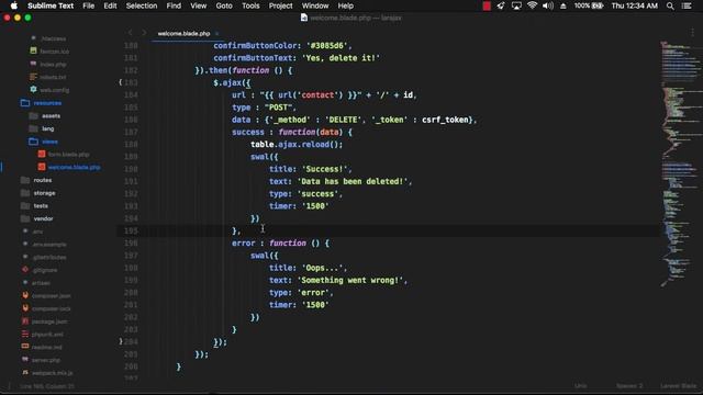 Laravel 5.5 AJAX CRUD Bootstrap with Validation - 6 How to Implement Sweetalert2 Laravel 5.5 смотреть онлайн