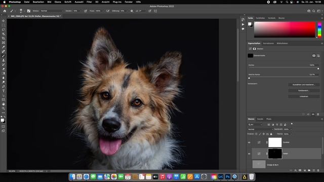 3 Methoden DODGE & BURN in Photoshop Tutorial - Wie Du Fell richtig bearbeitest смотреть онлайн