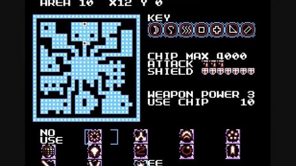 Let's Play The Guardian Legend Part #015 Corridor 10 Sucks