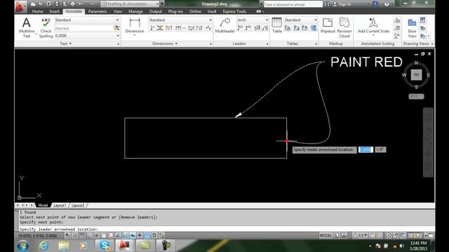 AutoCAD II 20-19 Using the MLEADEREDIT Command смотреть онлайн