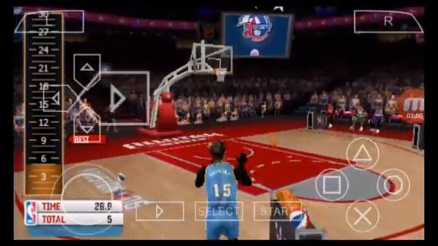 NBA Live '06 3 Point Shoot out Contest ( PSP Emulator ) смотреть онлайн