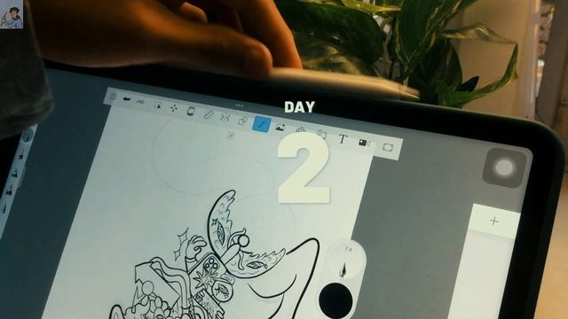 Drawing On The iPad Pro For The First Time! | Nakul Sketches смотреть онлайн