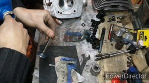 Притирка клапанов  на Днепре мт 10 36