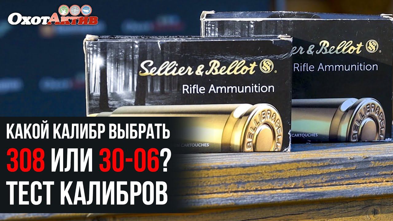 Какой калибр выбрать 308 или 30-06? Тест калибров. смотреть онлайн