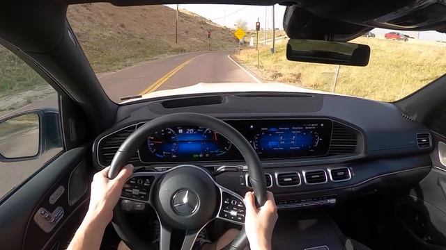 2022 Mercedes-Benz GLS450 - POV Test Drive (Binaural Audio)