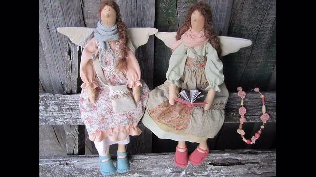 Красивые куклы тильды. Beautiful tilde dolls смотреть онлайн