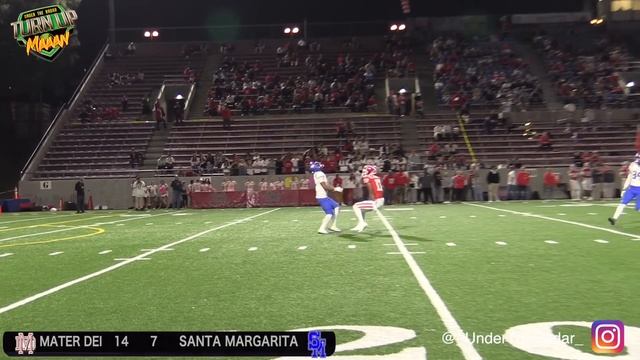 OH MY ! Mater Dei Gets PUSHED TO THE LIMIT vs Santa Margarita. Action Packed Trinity League BATTLE смотреть онлайн