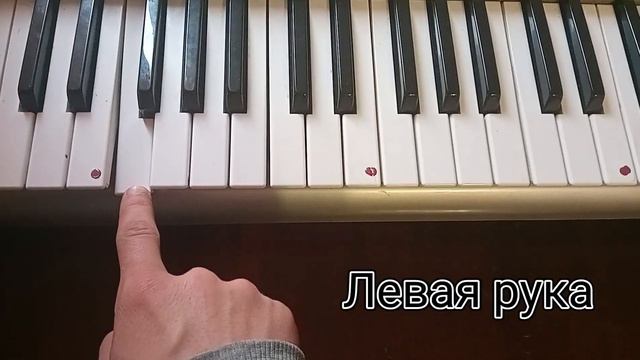 Мелодия на пианино. Сложность новичок #1 смотреть онлайн