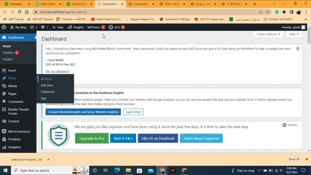 How to Import and Export WordPress Blog Posts with Images 2022 | 100% Free смотреть онлайн