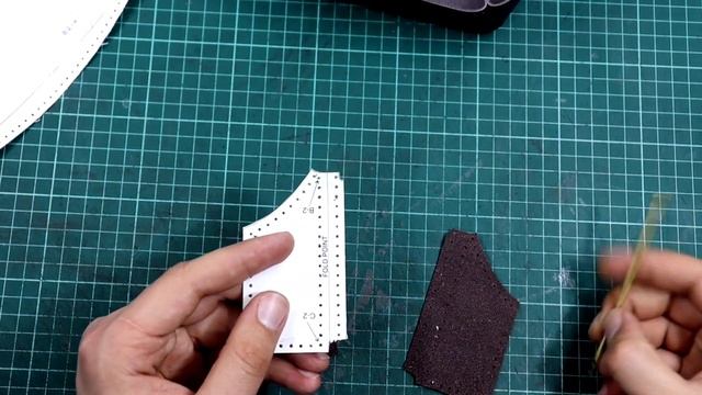 How To Make A Leather Waist Bag Model, Pattern, Leather Patterns, Leather Waist Bag Pattern