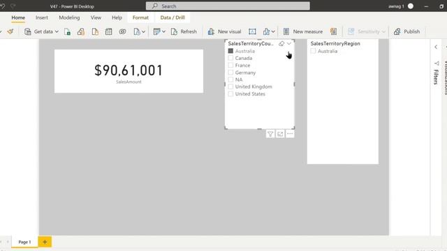 Cascading Filter in Power BI Tutorial (47/50) смотреть онлайн