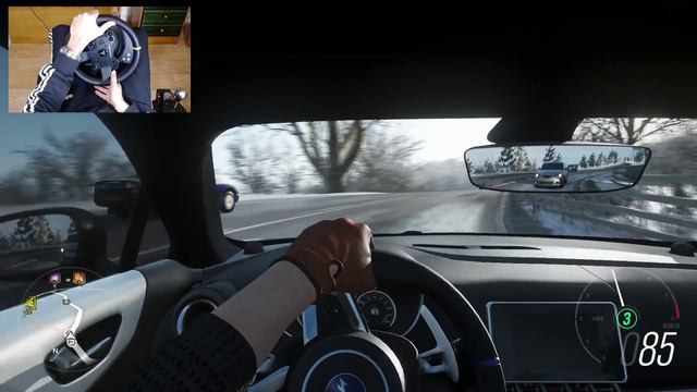 Forza Horizon 4 - 2017 ALPINE A110 - Snow drive with THRUSTMASTER TX + TH8A - 1080p60FPS смотреть онлайн